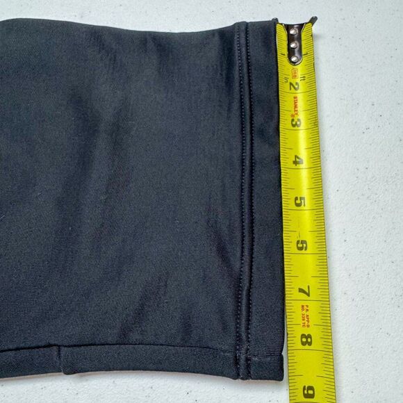 Nike Capris Womens Large‎ Black Dri Fit Workout ActiveWear Yoga Pocket Gym Run - Picture 11 of 12
